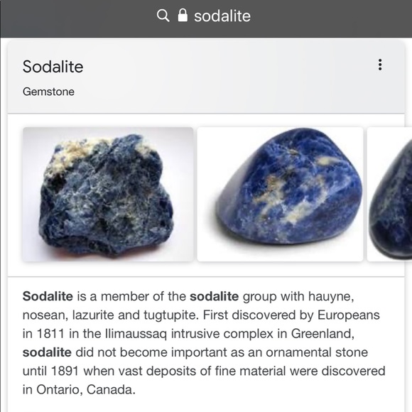 Sodalite Earrings - Picture 8 of 9